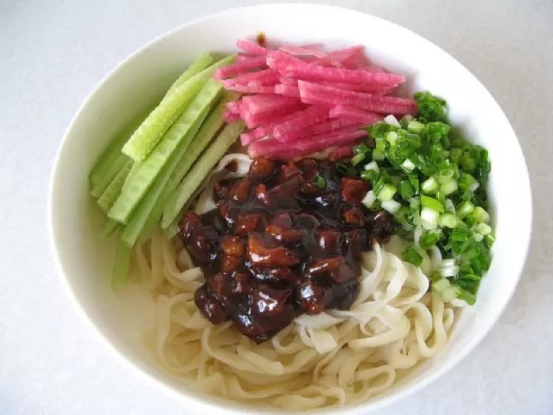 Old Beijing Noodle King (老北京炸酱面) — street food spot in Beijing