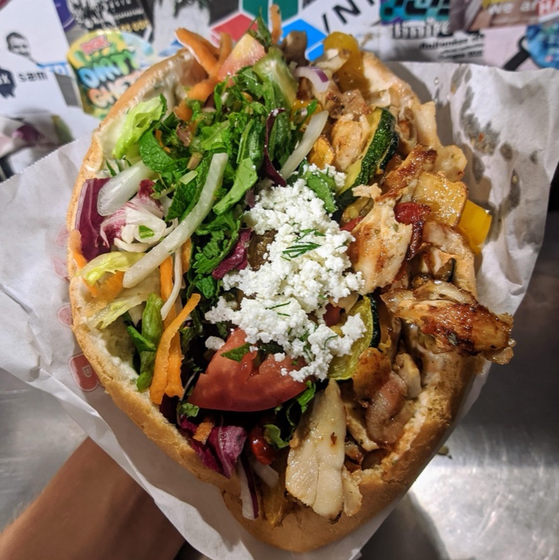 Mustafa's Gemüse Kebap in Kreuzberg, Berlin