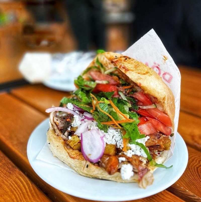 Rüyam Gemüse Kebab loaded vegetable döner Berlin