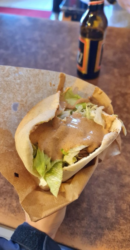 Sahara Imbiss falafel sandwich Berlin