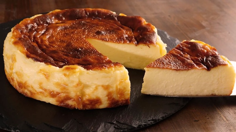 La Viña burnt Basque cheesecake San Sebastián