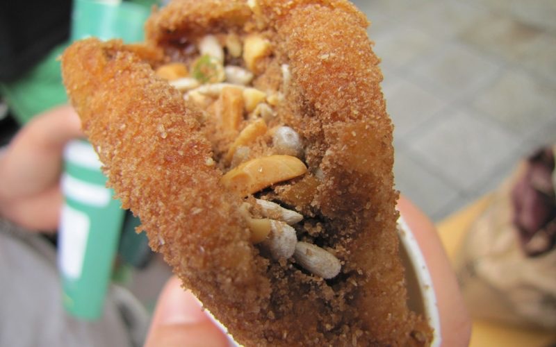 Halmae grandmother's ssiat hotteok at BIFF Square