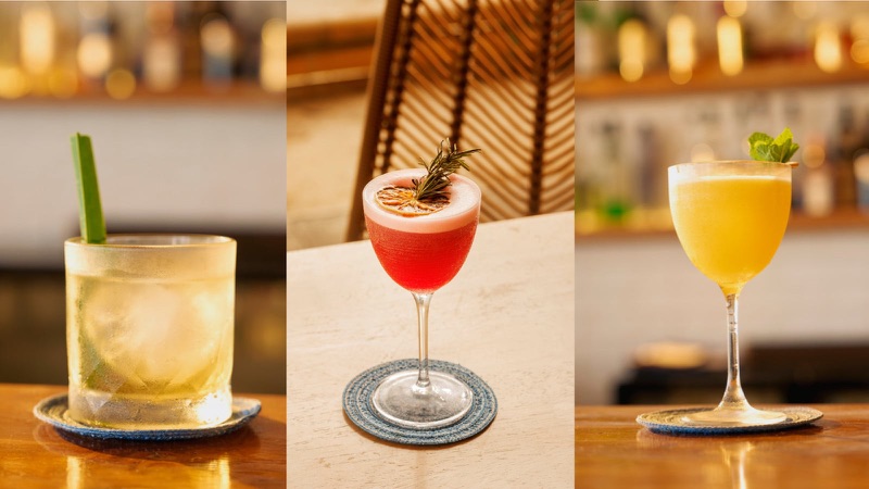 Hello Sailor craft cocktail bar in Boracay at sunset