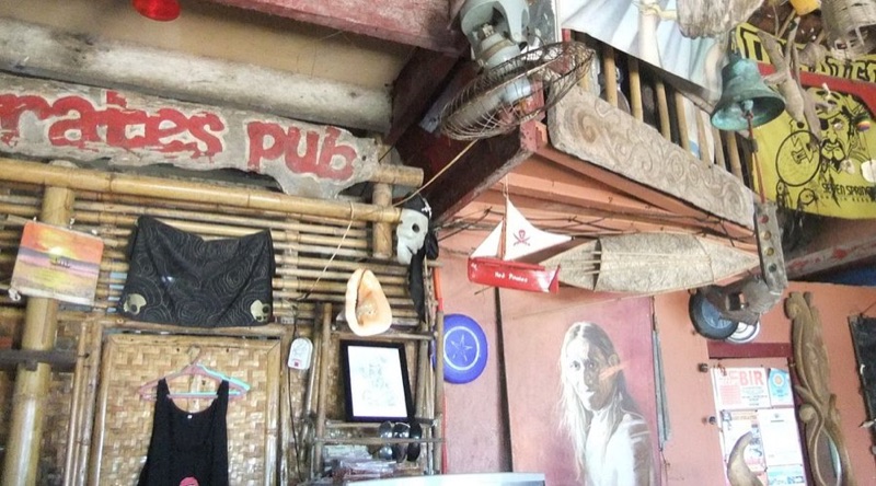 Red Pirates Pub in Boracay Station 3 with reggae vibes