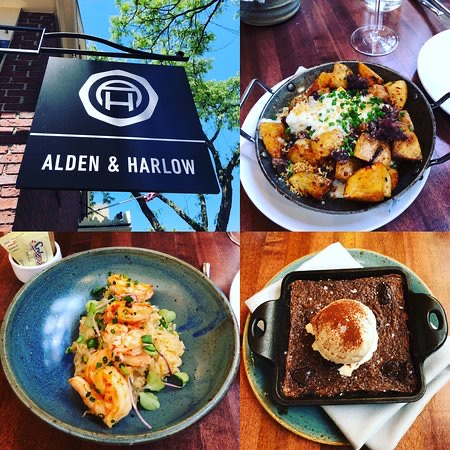 Alden & Harlow in Harvard Square, Cambridge — Consistently ranked among the region's best, Alden & Harlow offers a sophisticat