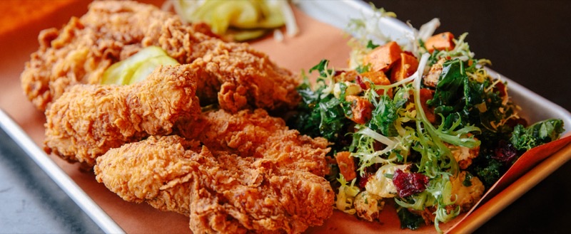 Sweet Cheeks Q in Fenway — While famous for its BBQ, Sweet Cheeks Q's fried chicken is a hidden gem, often 