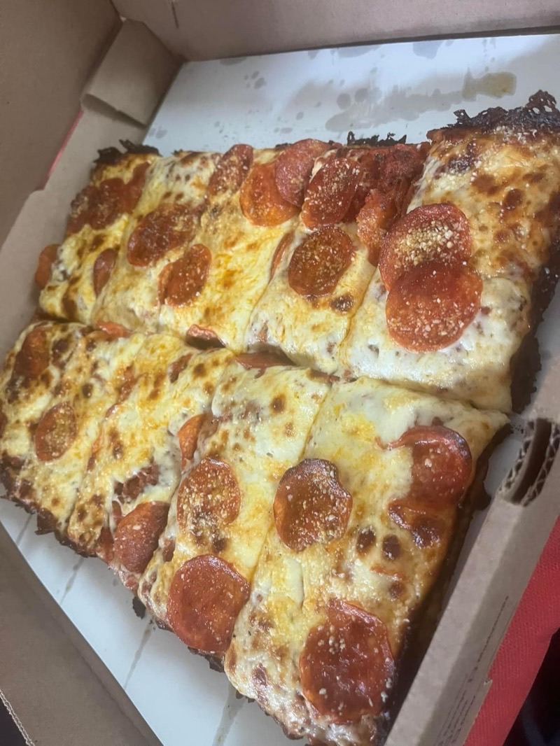Ernesto's Pizza in the North End — huge slices and classic North End vibes