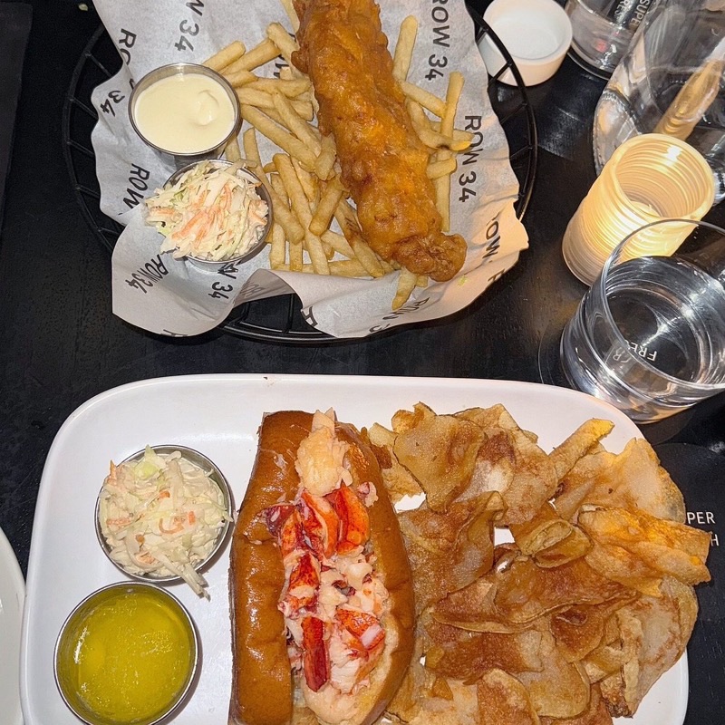 Row 34 in Seaport — Row 34 offers a sleek, industrial-chic setting for enjoying an extensive oyster 