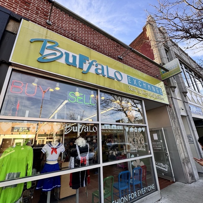 Buffalo Exchange (Allston) in Allston — Buffalo Exchange is a nationwide chain with a strong local following in Allston,