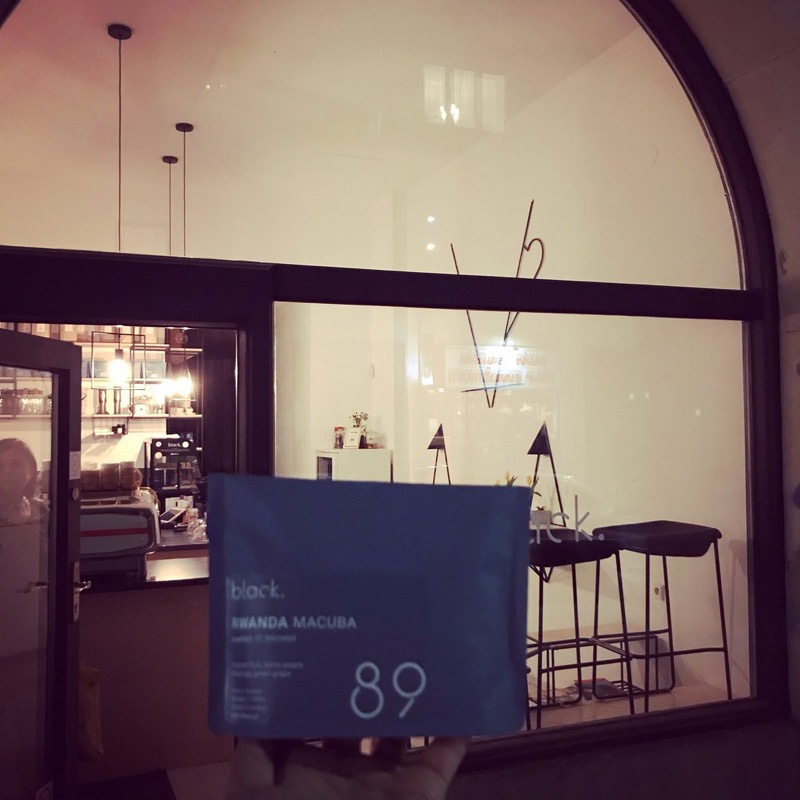 black. coffee shop in Bratislava