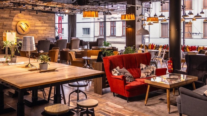 Foxford café in Bratislava