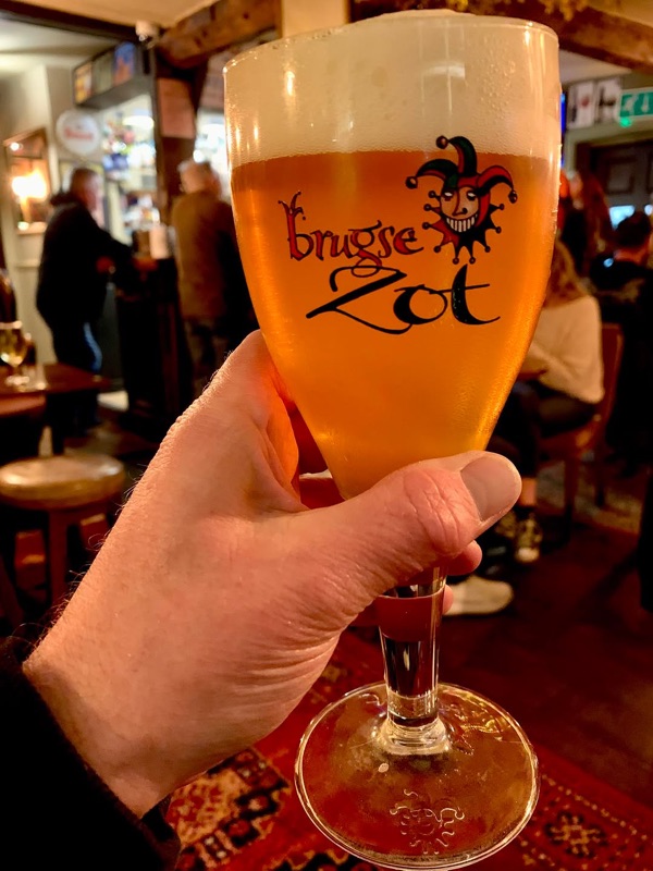 Brouwerij De Halve Maan historic brewery building in Bruges, Belgium