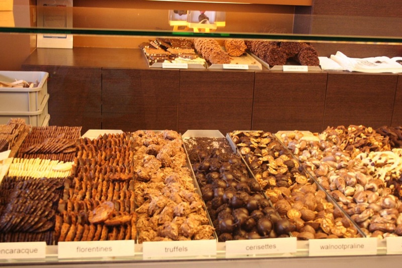 Depla Chocolaterie artisanal truffles in Bruges