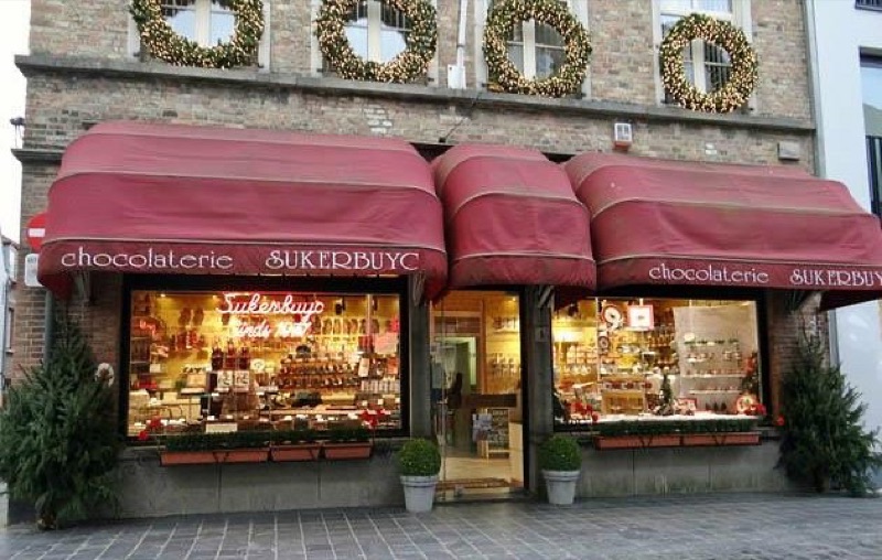 Chocolaterie Sukerbuyc handmade chocolates in Bruges