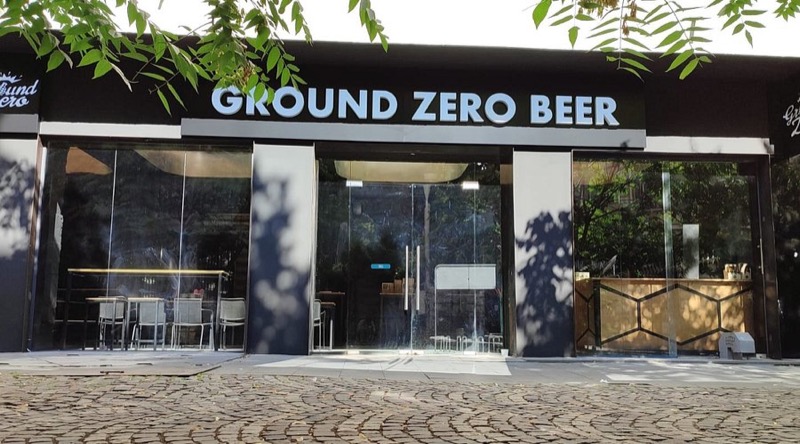 Ground Zero Beer Taproom near University Square in Bucharest