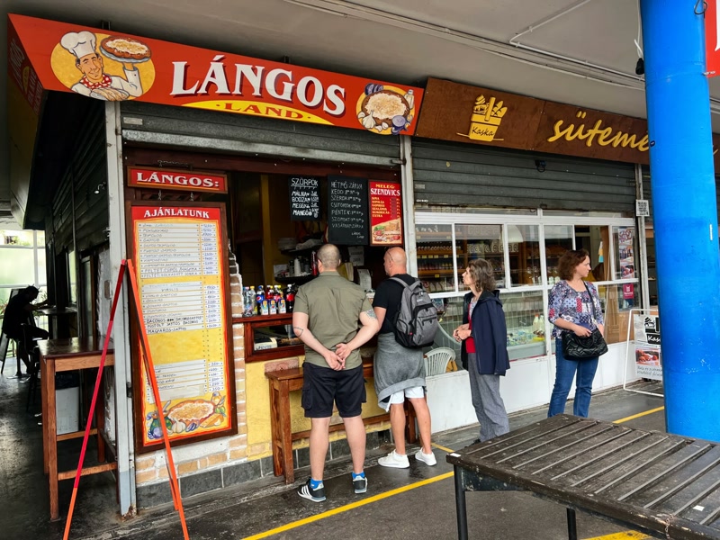 Lángos Land Széna tér Budapest
