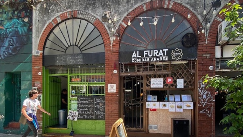 Al Furat Arab fatay in Palermo Soho, Buenos Aires