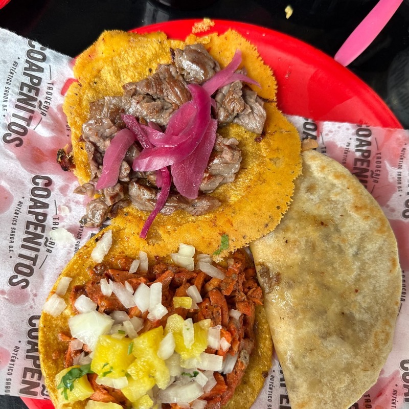 Taqueria Coapenitos in Downtown (Sm 22) — Widely regarded as the king of Al Pastor in Cancun, this bustling downtown spot 