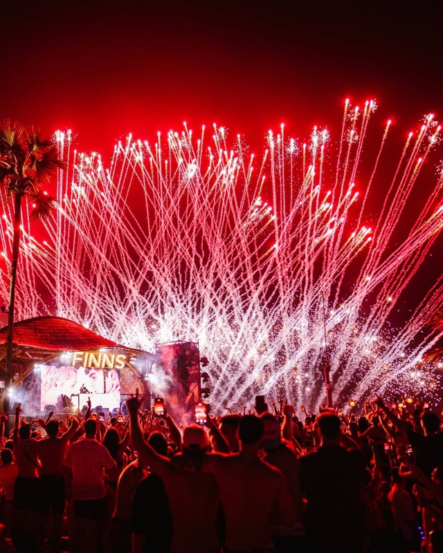 Finns Beach Club in Canggu Bali