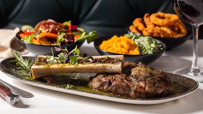 The Hussar Grill steak restaurant in Cape Town