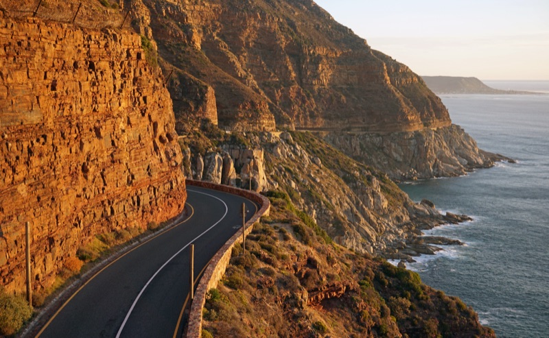Chapman's Peak in Cape Town