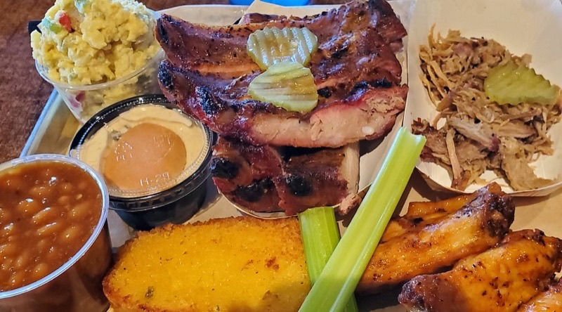 Moe's Original BBQ in Plaza Midwood — Moe's Original BBQ brings the flavors of Alabama-style barbecue to Plaza Midwood