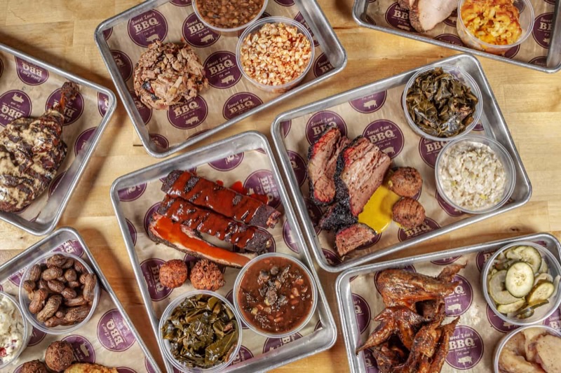 Sweet Lew's BBQ in NoDa — Nestled in the NoDa arts district, Sweet Lew's BBQ offers a cozy, neighborhood f