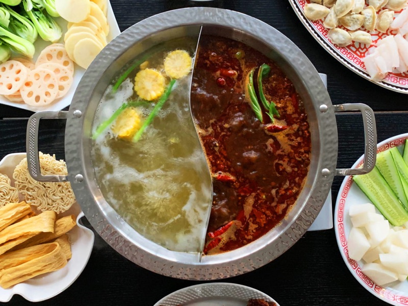 Huangcheng Laoma Hot Pot (皇城老妈) hot pot in Chengdu