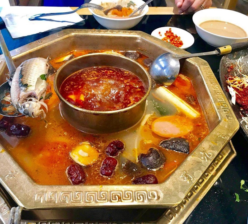 Shu Jiu Xiang Hotpot (蜀九香) hot pot in Chengdu