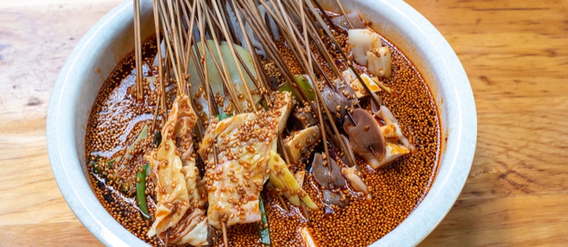 Jiazhou Yepopo Bobo Chicken (嘉州叶婆婆钵钵鸡) in Chengdu