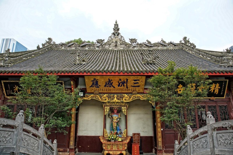 Daci Temple Tea Garden (大慈寺茶园) in Chengdu