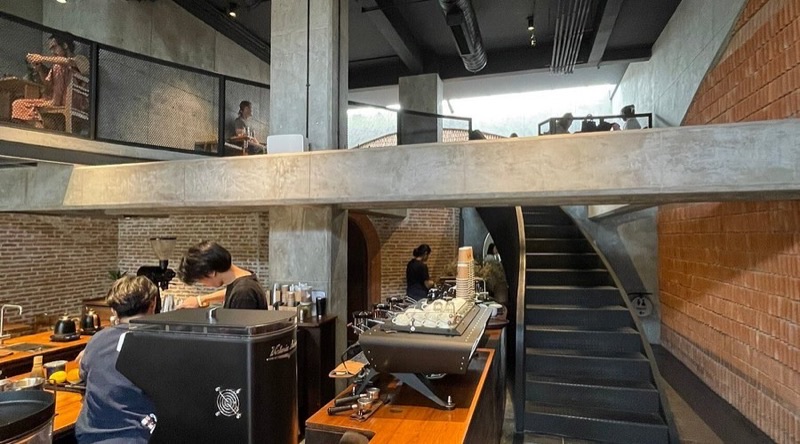 Akha Ama Coffee shop in Chiang Mai Old City