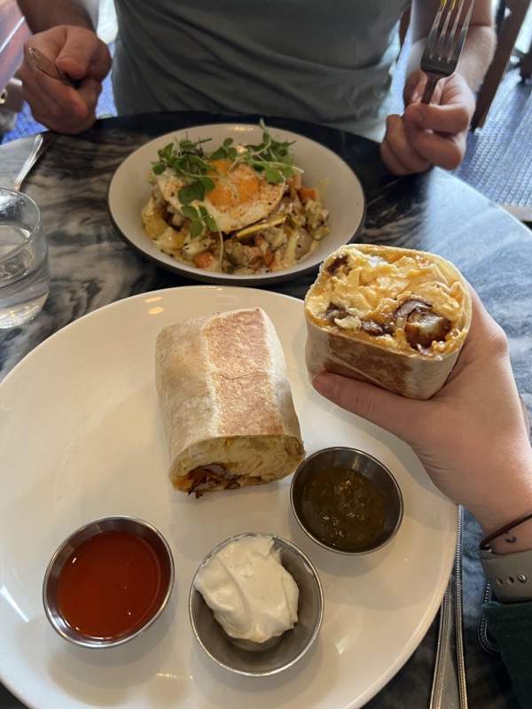 Lula Cafe brunch in Chicago