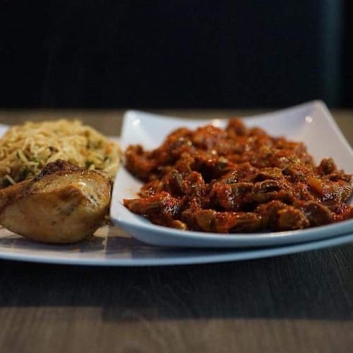 Cafe D'Afrique in Bronzeville — Cafe D'Afrique offers an authentic taste of Ethiopian coffee culture in the hear