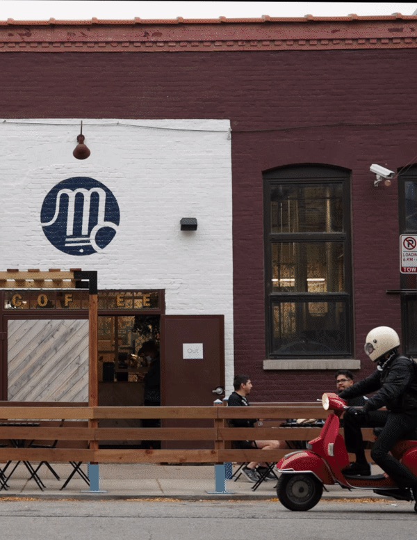 Metric Coffee Co. in West Loop — Metric Coffee Co. focuses on simplicity and quality, roasting their beans in-hou