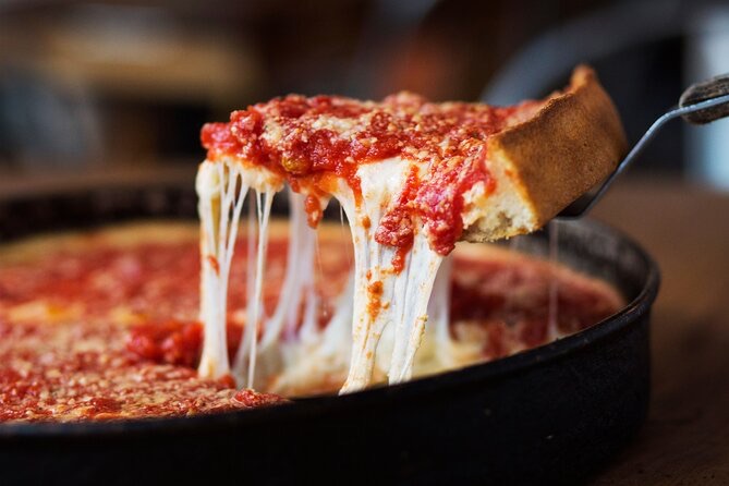 Deep Dish Pizza and Craft Beer Tour by Chicago Beer Experience in River North / Loop — Pair two of Chicago's great loves – deep-dish pizza and craft beer – on this liv