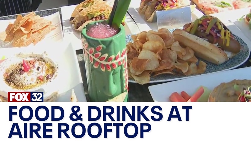 AIRE in Loop — Perched atop the Hyatt Centric The Loop Chicago, AIRE offers a stylish yet intim