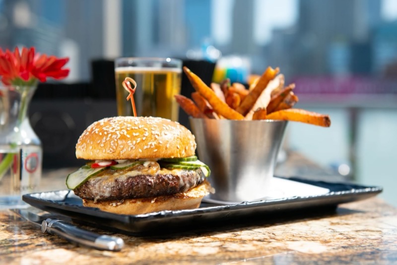 I|O Godfrey in River North — The I|O Godfrey offers a unique indoor-outdoor experience year-round with a retr