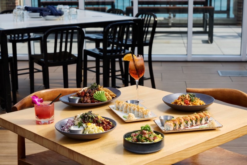 Offshore Rooftop & Bar in Navy Pier — As the largest rooftop venue in the country, Offshore Rooftop & Bar offers unpar