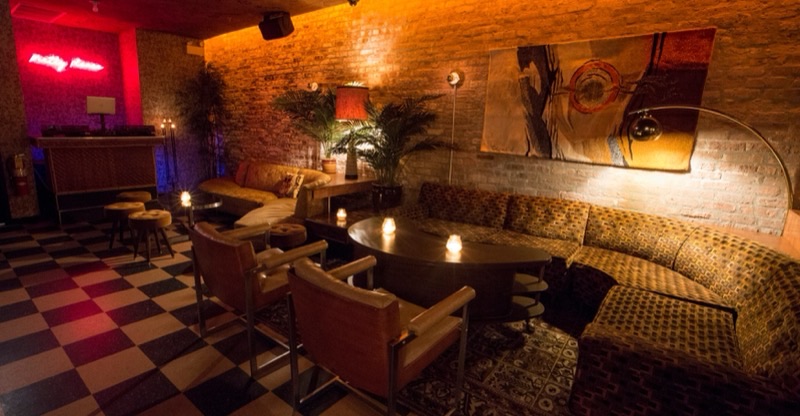 Blind Barber in West Loop — A vibrant, unpretentious speakeasy hidden behind a functioning barbershop, offer