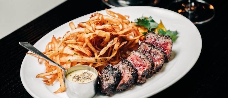 RPM Steak in River North — RPM Steak, part of the Melman siblings' restaurant empire, offers a sleek and so
