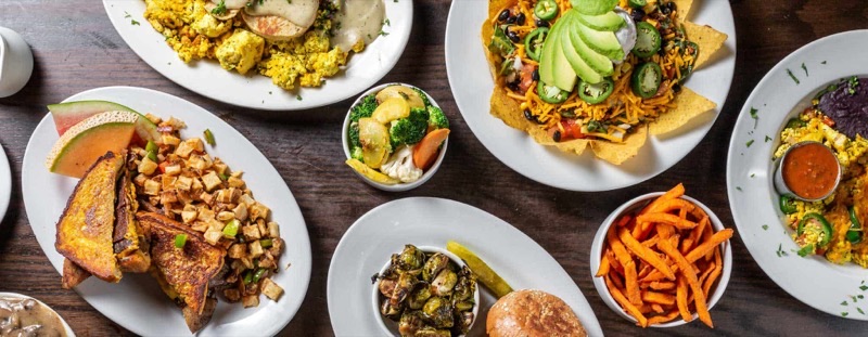 The Chicago Diner in Lakeview — An iconic Chicago institution since 1983, The Chicago Diner is renowned for its 