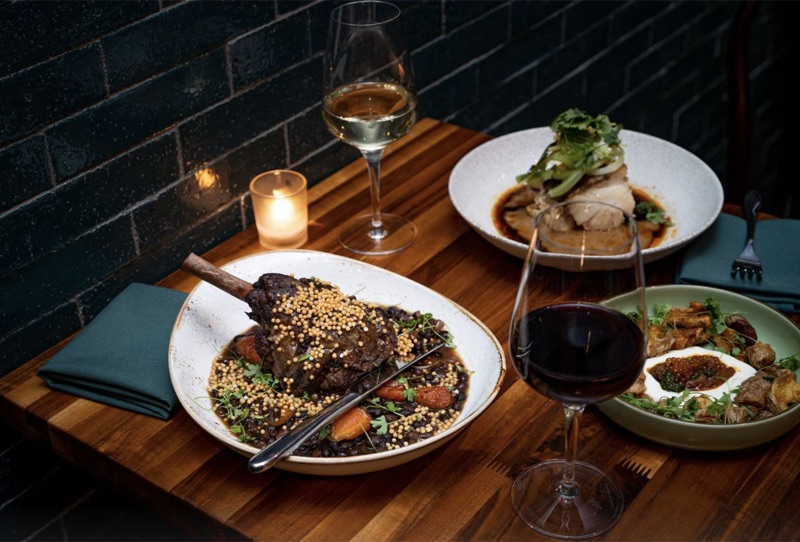 The Press Room in West Loop — Housed in a historic former printing press building, The Press Room offers an el