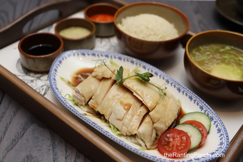 Chatterbox chicken rice at Hilton Singapore Orchard