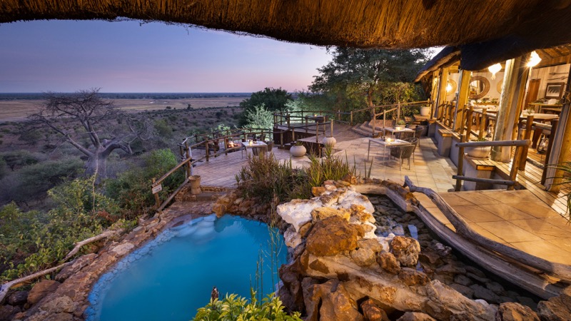 Ngoma Safari Lodge in Chobe Forest Reserve, Ngoma Gate