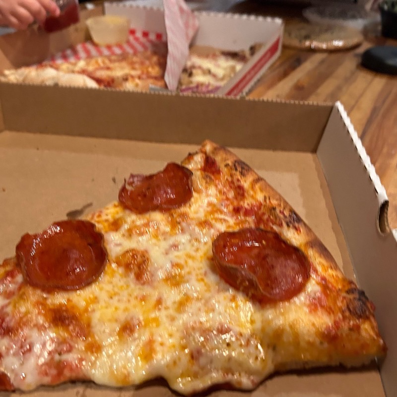 Goodfellas Pizzeria in Over-the-Rhine — Goodfellas Pizzeria is renowned for its massive, foldable New York-style slices 