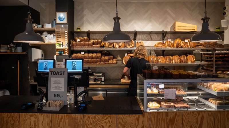 Bageriet BRØD bakery in Vesterbro Copenhagen