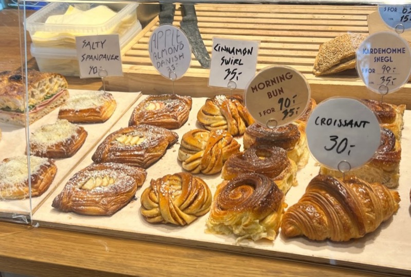 Rondo bakery savory pastries in Copenhagen