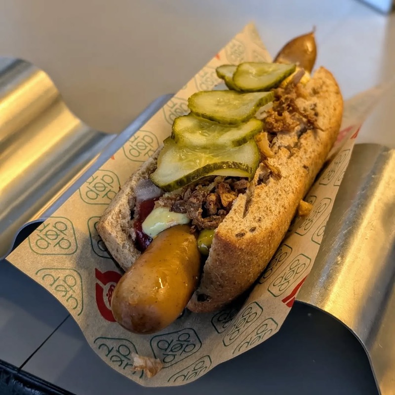 DØP organic hot dogs in Copenhagen