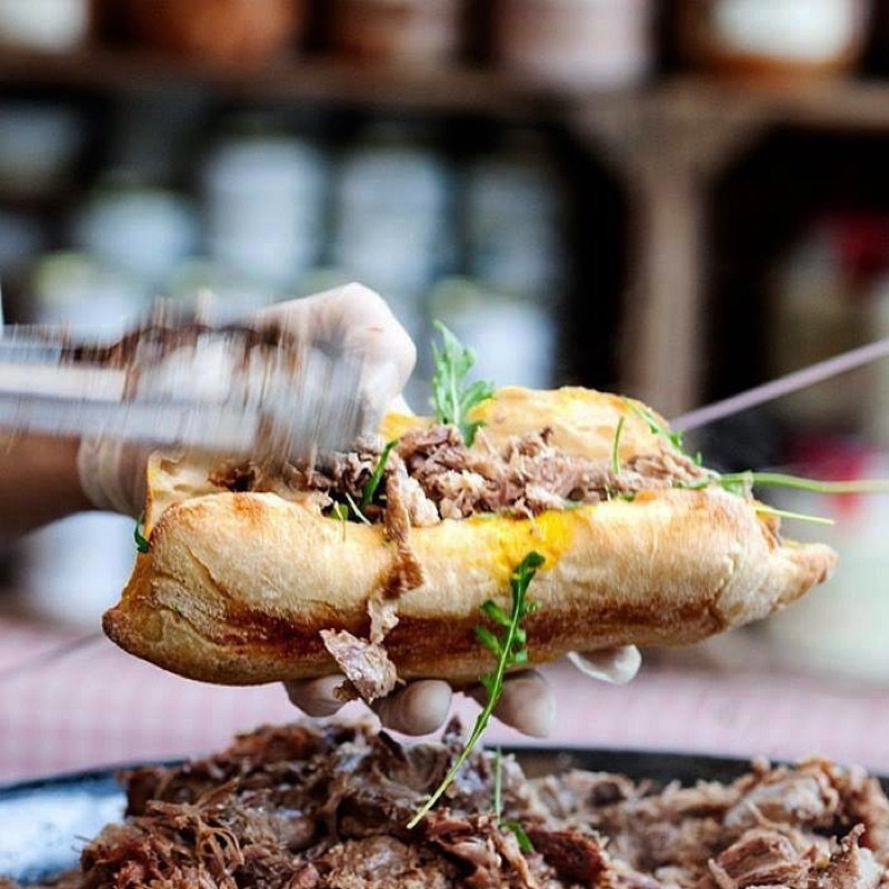 Torvehallerne food hall in Copenhagen